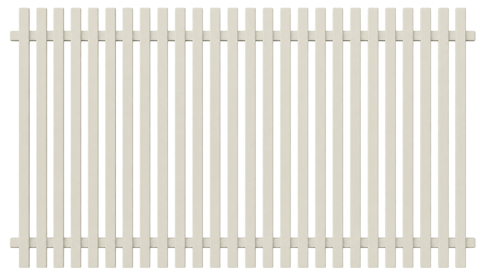 40x40 Battern Panel 2400x1200 [40mm Gaps] Off White