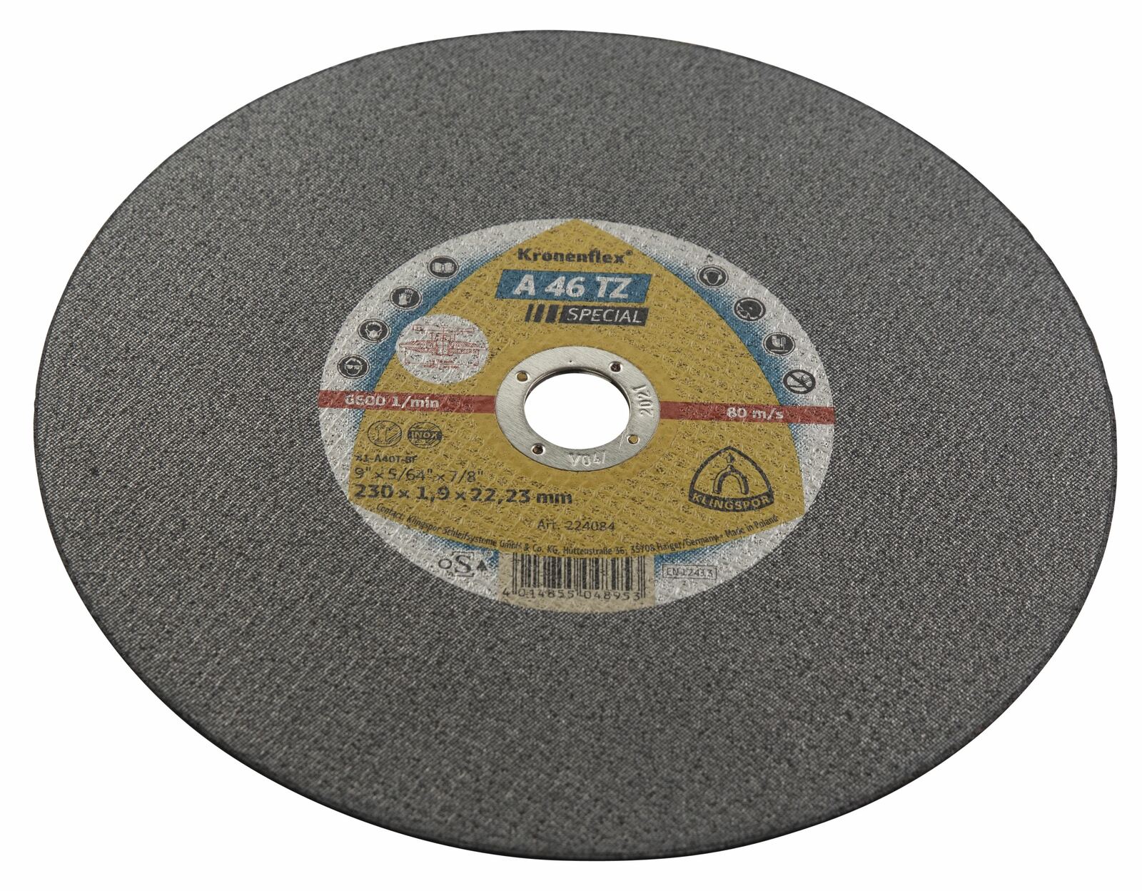 Cutting Disc 9 Inch Steel Inox