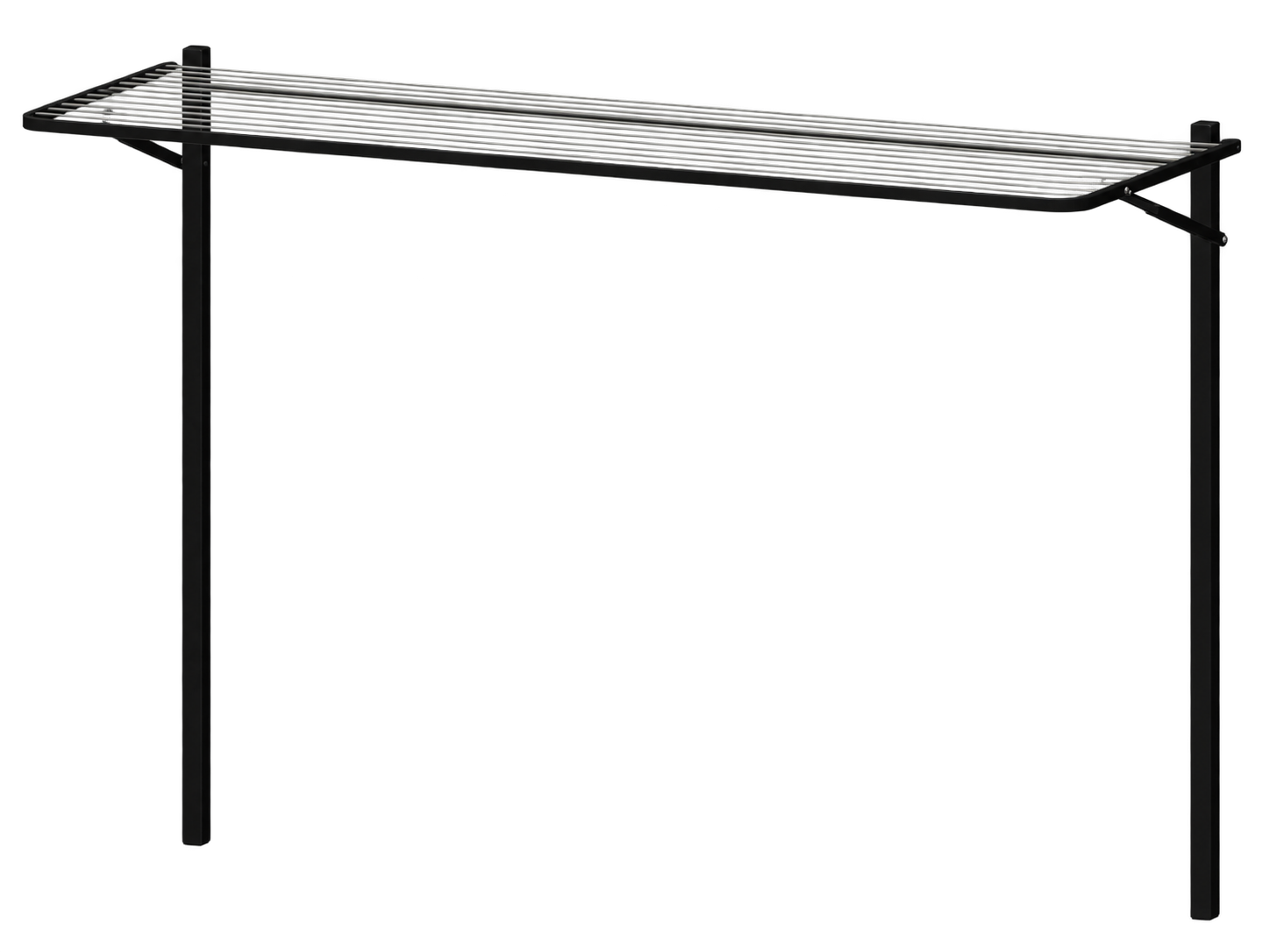 Clothesline Ground Mount 2400x1500 Black