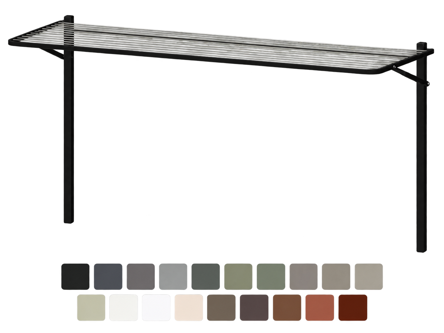 Clothesline Ground Mount 2400x1500 CUSTOM