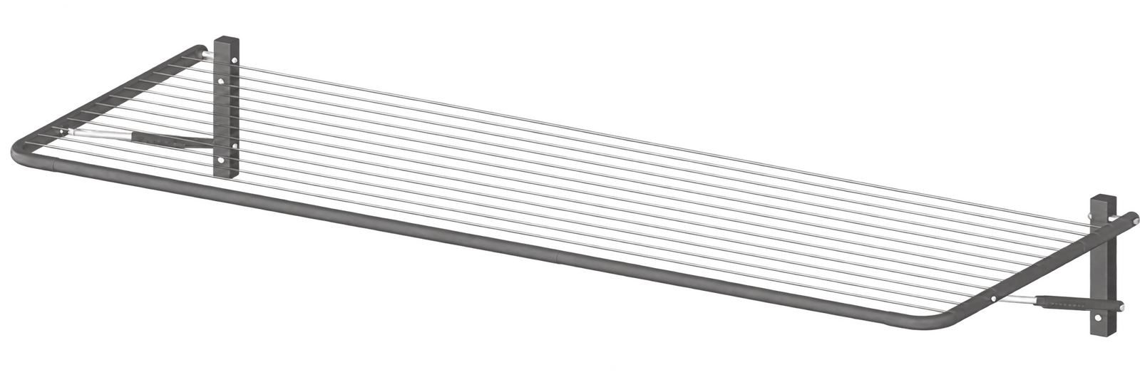 Clothesline Wall Mount 2400x1500 Basalt