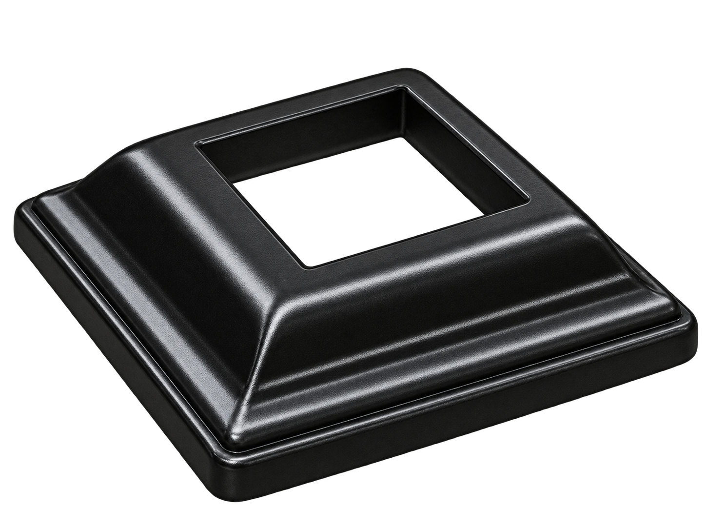 Cover Plate FANCY 50x50 Black