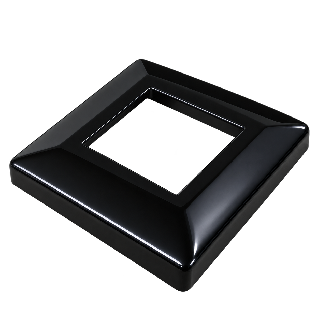 Cover Plate Standard 50x50 Black