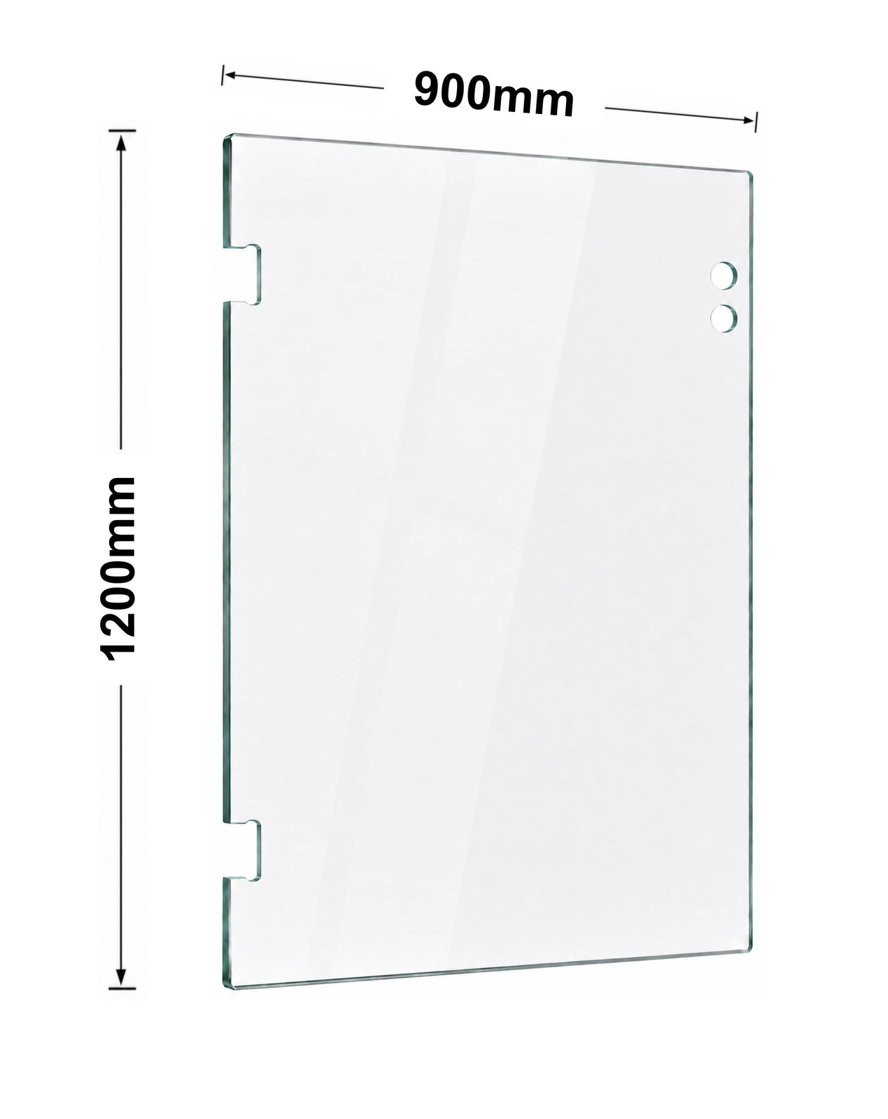 Glass 12mm Pool Gate 130 Series Glass-2-Glass 1200mm x 900mm