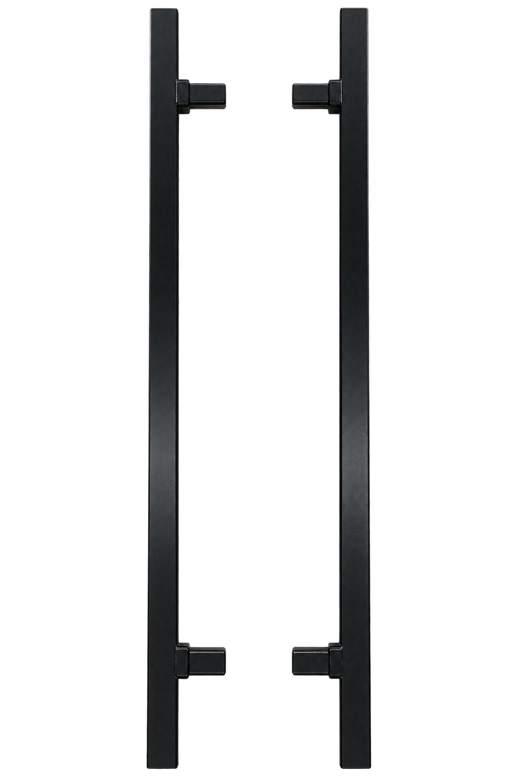 Heavy Security Gate Adaptors 40x40x2100 Black Steel