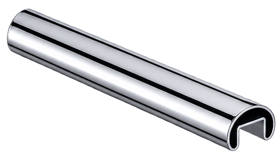 Handrail 25.4mmx21mmx6000mm Round Mirror