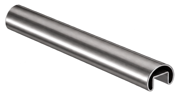 Handrail 25.4mmx21mmx6000mm Round Satin