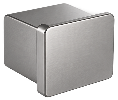 Handrail End Cap Square Satin