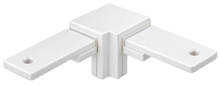 Handrail Elbow Square White