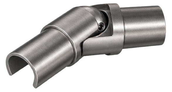 Handrail Swivel Horizontal Round Satin