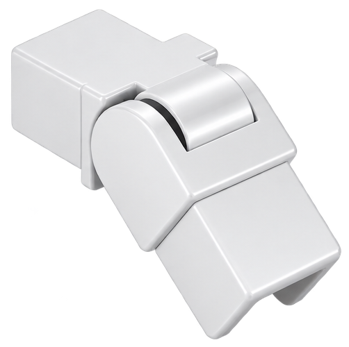 Handrail Swivel Vertical Square White