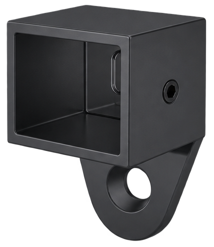 Handrail Wall Flange Vertical Square Monument