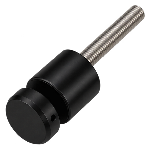 Glass Standoff 30mm Spacer 50mm Black