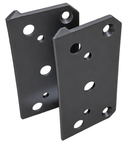 Hinge Hydraulic Glass-2-Post Bracket Monument 125 Series
