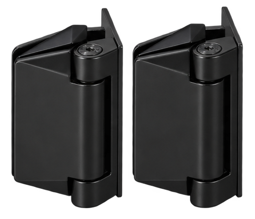 Hinge Hydraulic Glass-2-Wall Black 155 Series