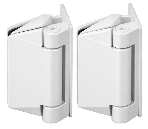 Hinge Hydraulic Glass-2-Wall White 155 Series