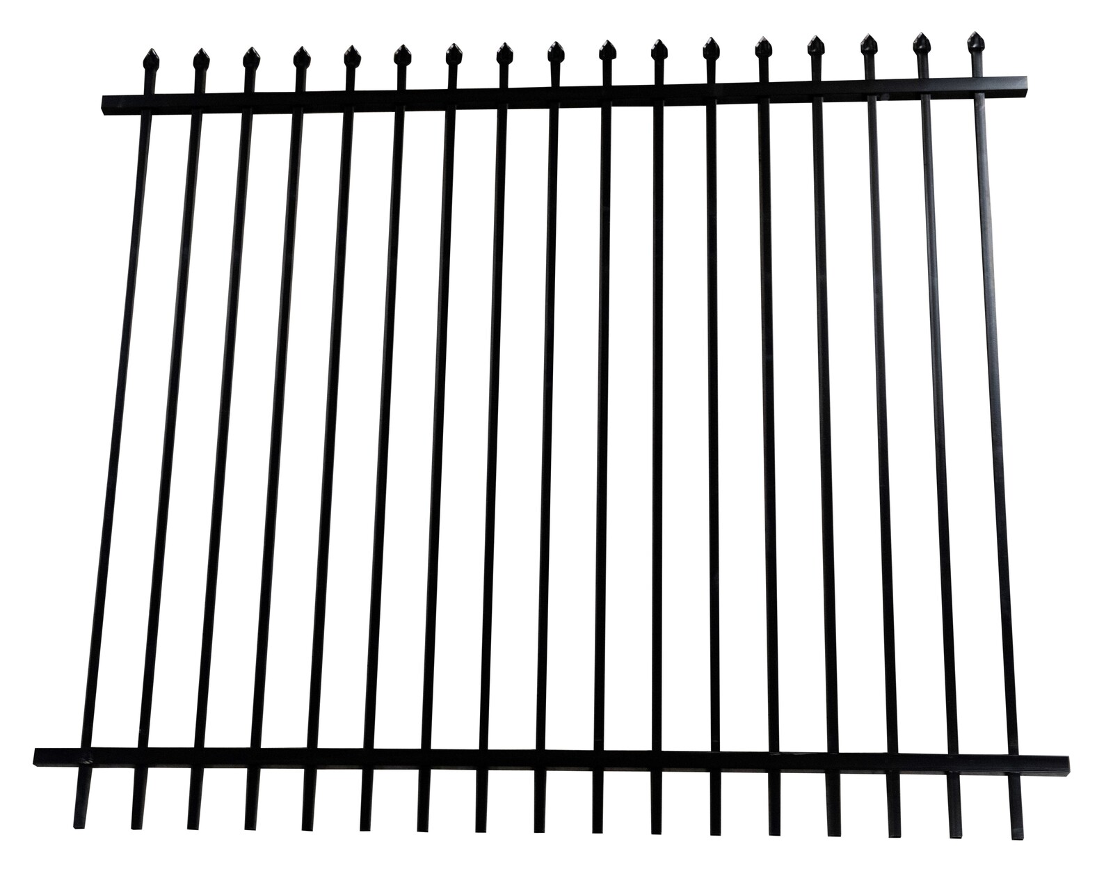 Heavy Security Crimped Top Panel 2400 x 2100 Aluminium