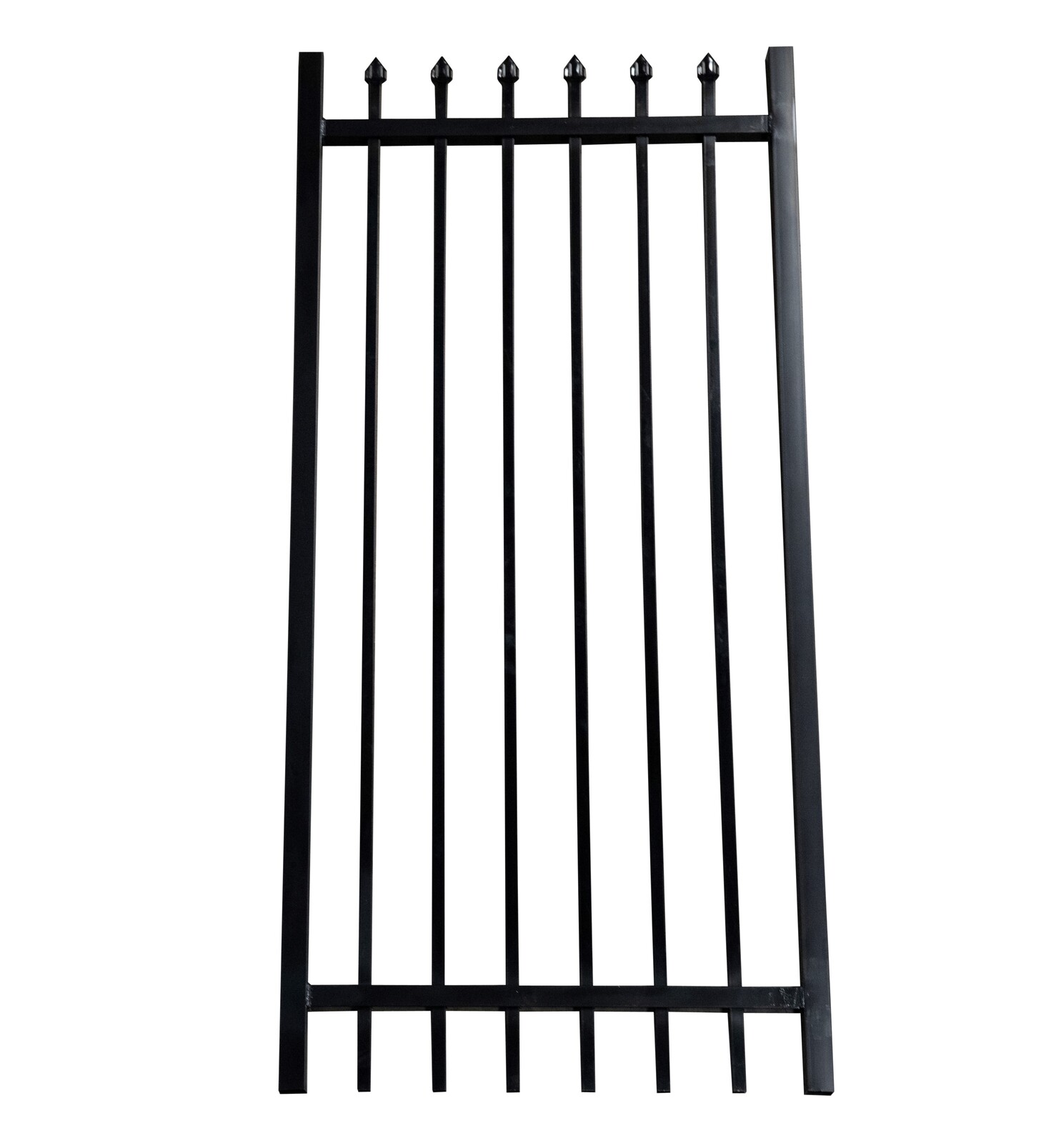 Heavy Security Crimped Top Gate 1000 x 1800 Aluminium