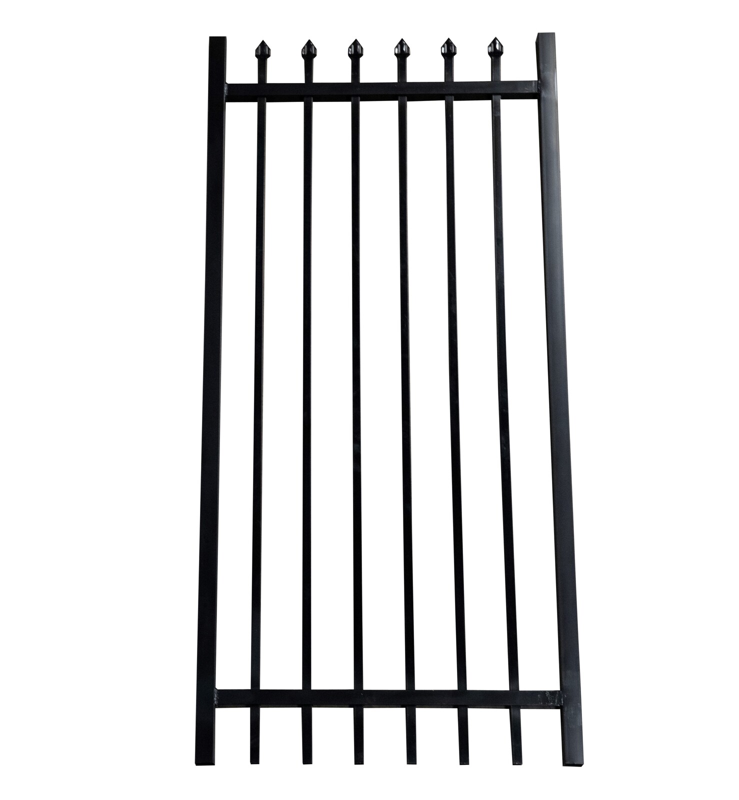 Heavy Security Crimped Top Gate 1000 x 2100 Aluminium