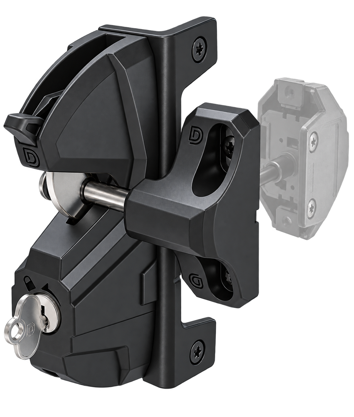 LokkLatch® Deluxe KEYED ALIKE [Series 03] Black