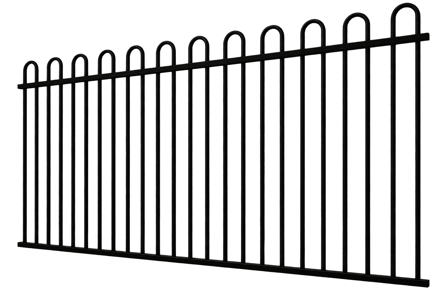 Loop Top Panel 2340x1200 Black Aluminium