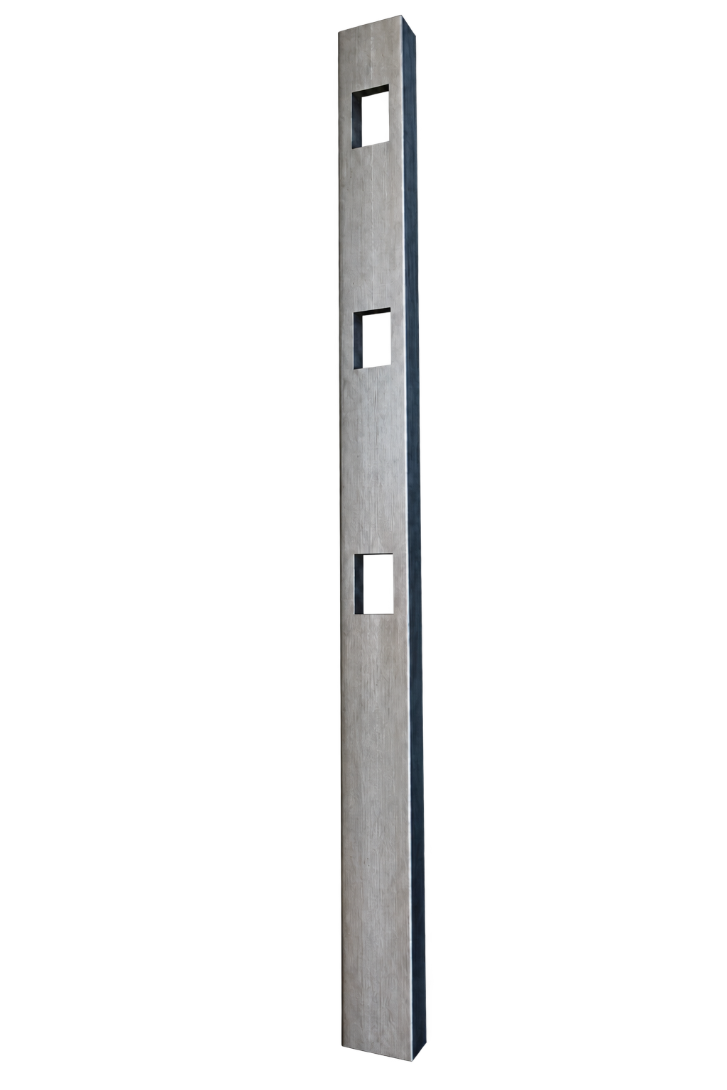 Steel Post 100x50x1.6x2400 Mortised [1800 Paling]
