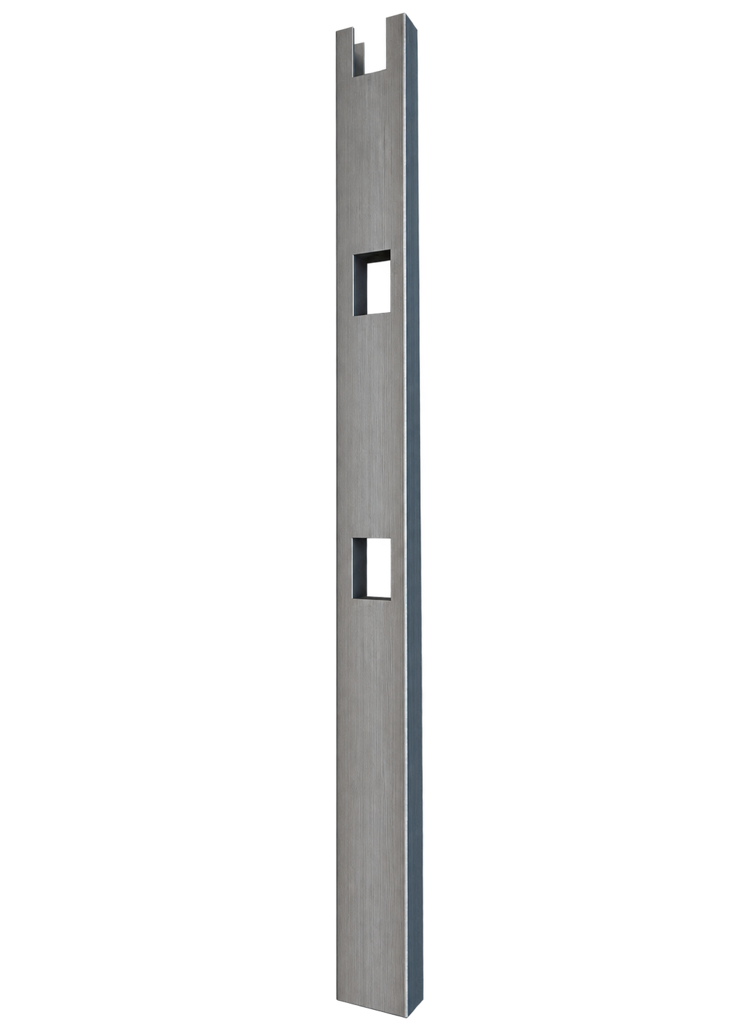 Steel Post 100x50x1.6x3000 Mortised [1500 Lap & Cap]