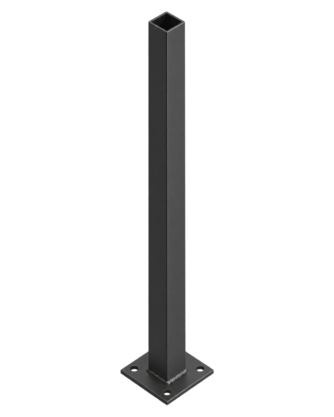 Post 50x50x1500 Flanged Monument Aluminium 1.6mm
