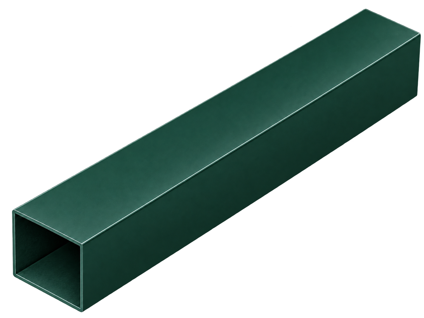 Post 50x50x1800 Brunswick Green Aluminium 1.6mm
