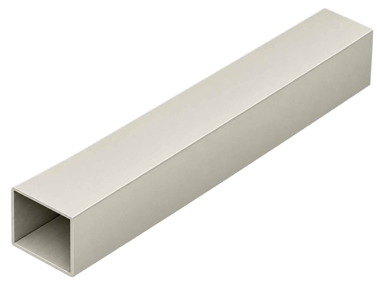 Post 50x50x1800 Off White Aluminium 1.6mm