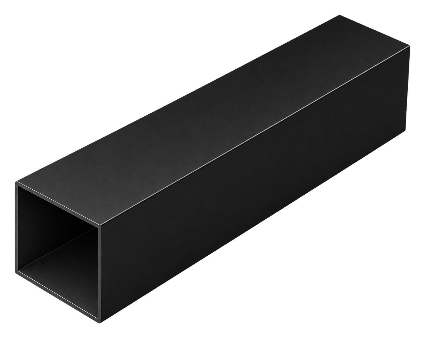 Post 65x65x2400 Black Steel MEDIUM Duty 2.0mm