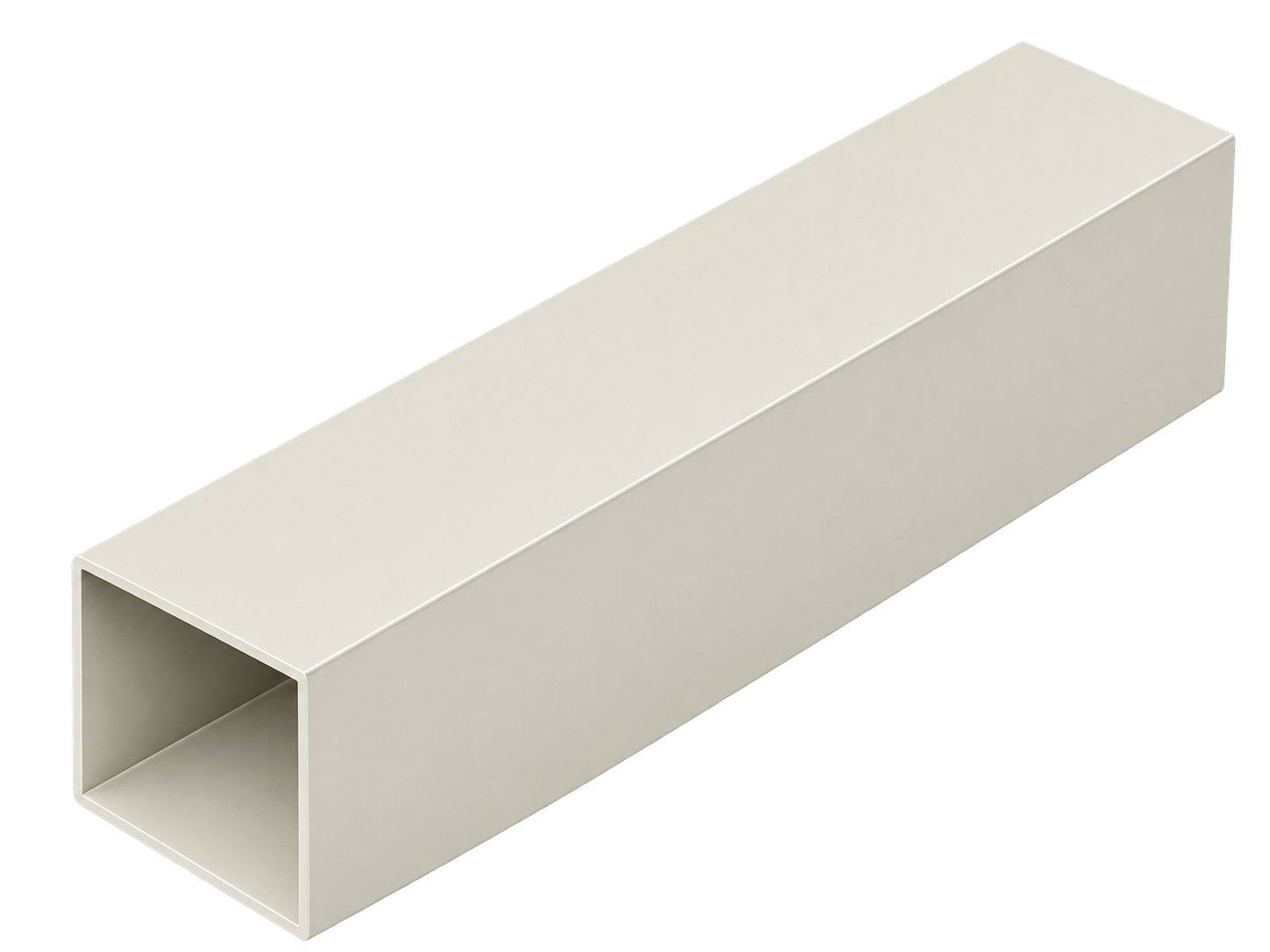 Post 65x65x2400 Off White Aluminium 2.5mm