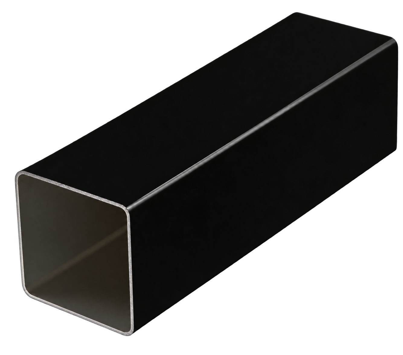 Pergola Post 90x90x2.0x6000 Black