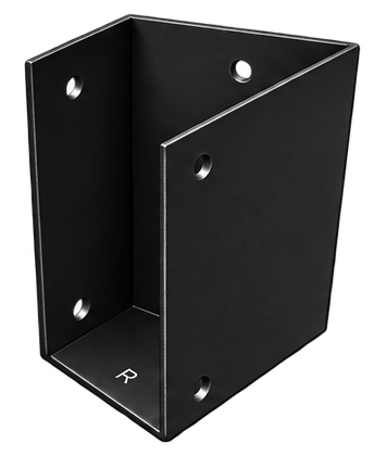 Pergola Purlin Bracket 45° RIGHT 100x50 Black