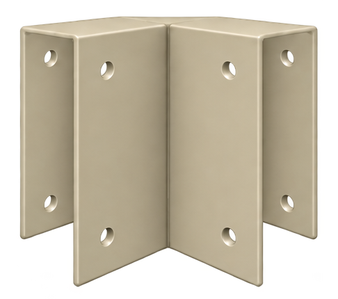 Pergola Purlin Bracket 90° 100x50 Merino
