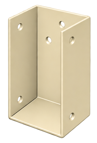 Pergola Purlin Bracket 100x50 Primrose