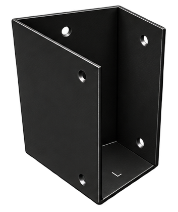 Pergola Purlin Bracket 45° LEFT 150x50 Black