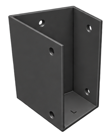 Pergola Purlin Bracket 45° LEFT 150x50 Monument
