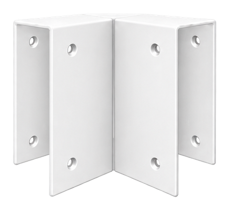 Pergola Purlin Bracket 90° 150x50 Pearl White