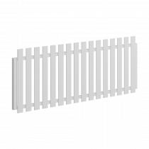 Off White 65 x 16 Flat Picket 1500x1200 Gate
