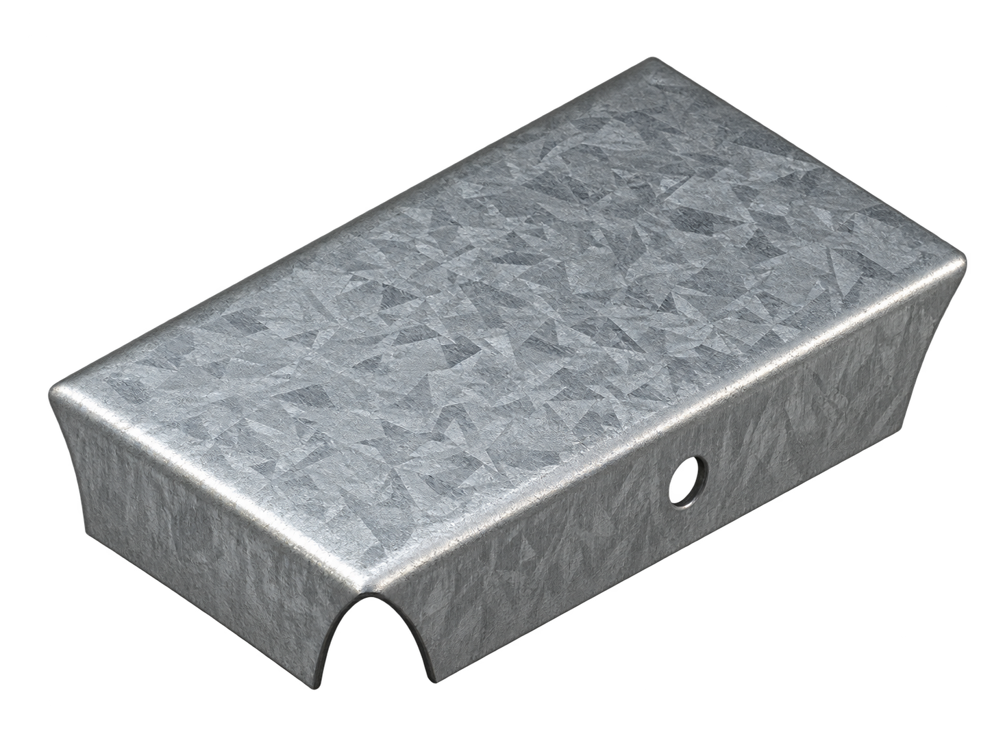 Steel Cap 100x50 Rectangle