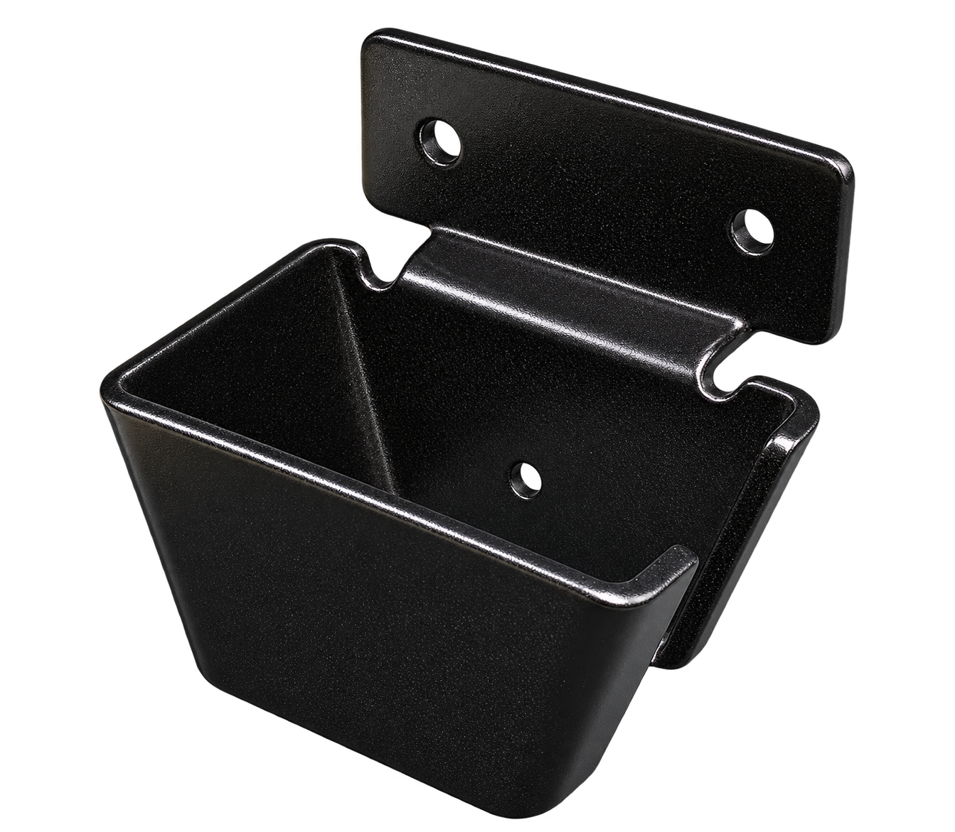 School Bracket Raked [Left Hand] 40x40 Black HEAVY Duty