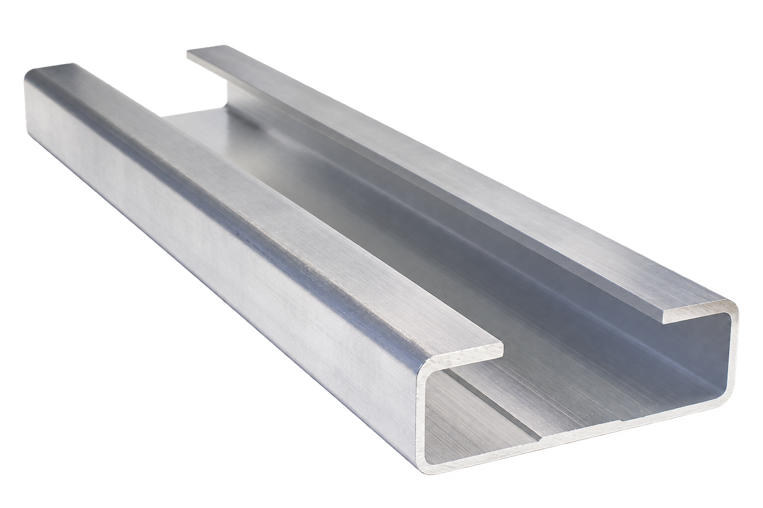 Sliding Gate Block Aluminium Guide 82x26.5x2.0x300