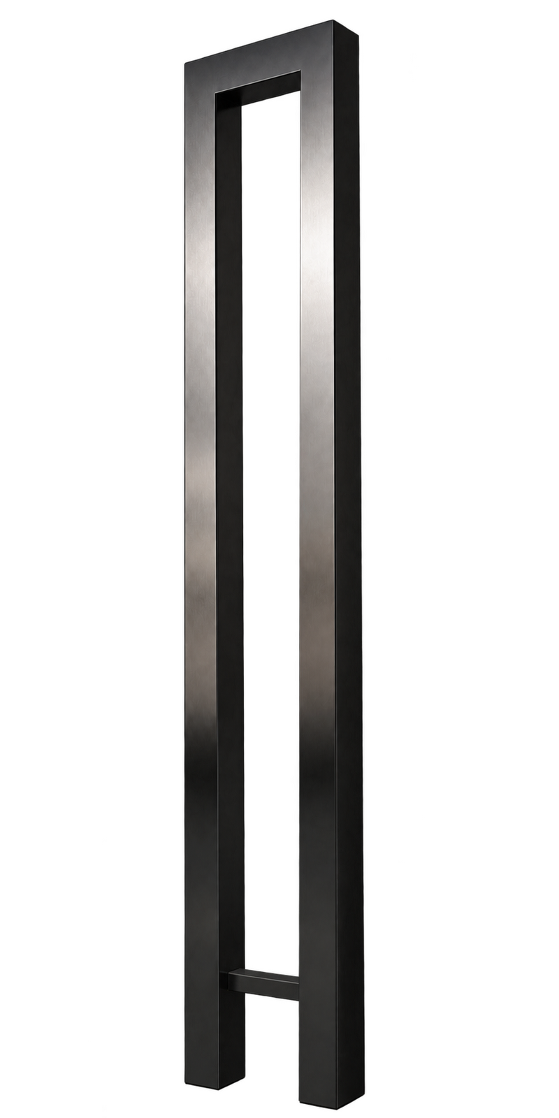 Sliding Gate Tunnel Post 100x100x3.0x3000 Black