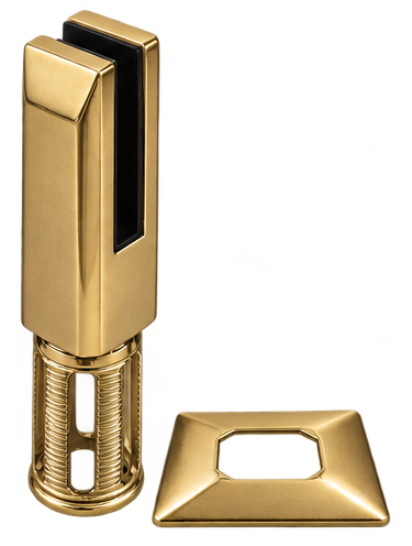 Spigot 2205M Square Core Brush Brass