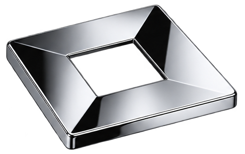 Square Post Dome Cover Mirror