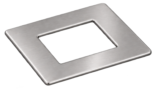 Square Post Flat Cover Satin