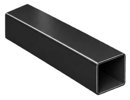 Stainless Steel Square Post 50x50x1.5x6000 Black
