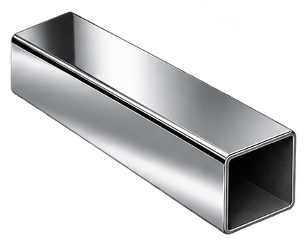 Stainless Steel Square Post 50x50x1.5x6000 Mirror