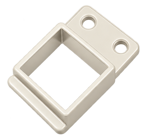 Sysgy Bracket 40x40 [Single Lug 2-Hole] Off White